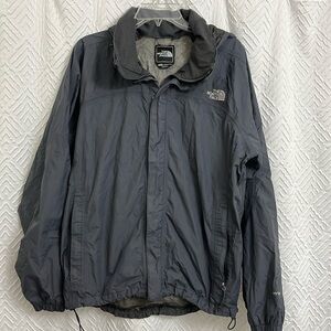 The North Face Men’s Gray Windbreaker Hyvent Jacket Size Medium
